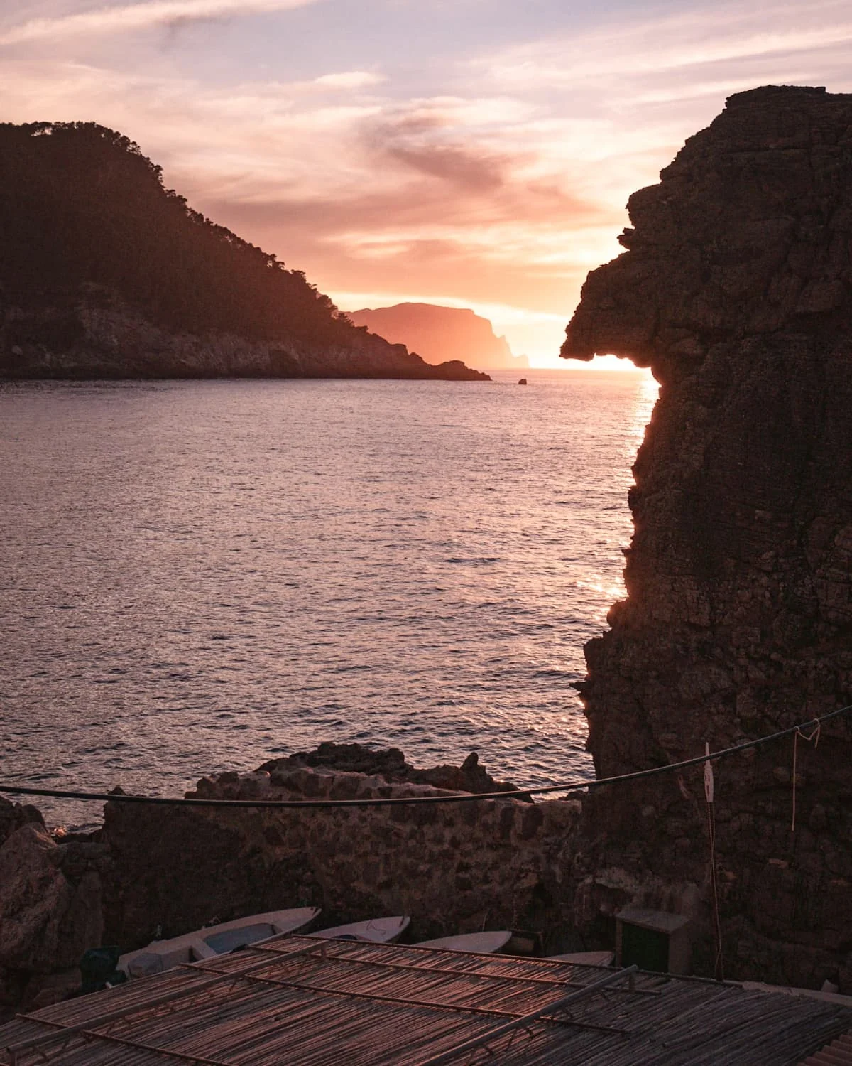 Sunset in Banyalbulfar
