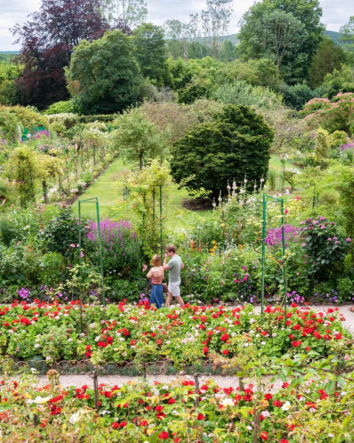 View of Monet's gardens