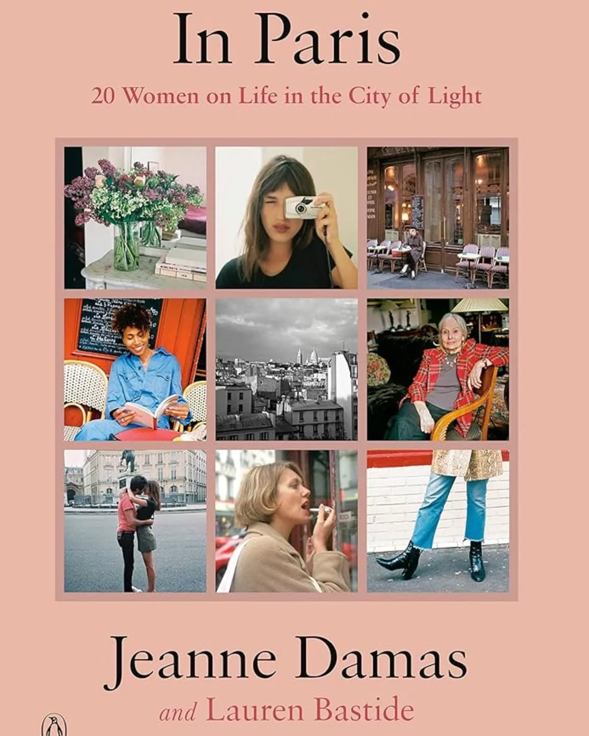 In Paris- 20 Women on Life in the City of Light book cover with photos of Parisian women
